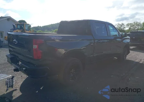 2022 Chevrolet Silverado 1500 Ltd 4Wd Short Bed Custom Trail Boss z USA, uszkodzony, nr VIN 3GCPYCEK5NG139305